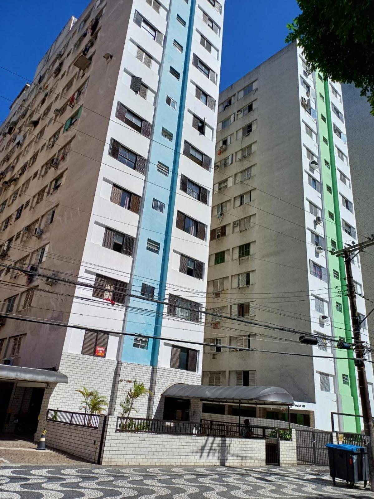 Kitnet Simples Na Ponta Da Praia ,Santos, A Uma Quadra Da Praia, Proximo Ao Aquario Kültér fotó