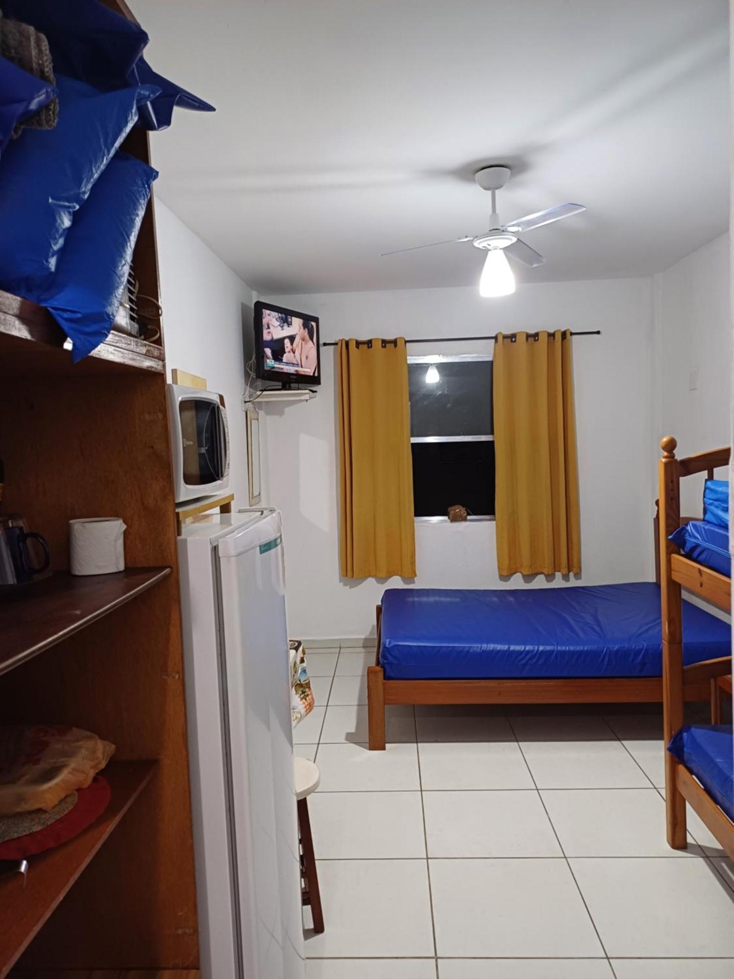 Kitnet Simples Na Ponta Da Praia ,Santos, A Uma Quadra Da Praia, Proximo Ao Aquario Szoba fotó